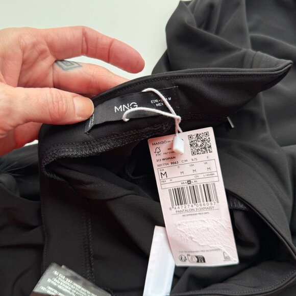 Feather Trim Crop Pants - Picture 5 of 7